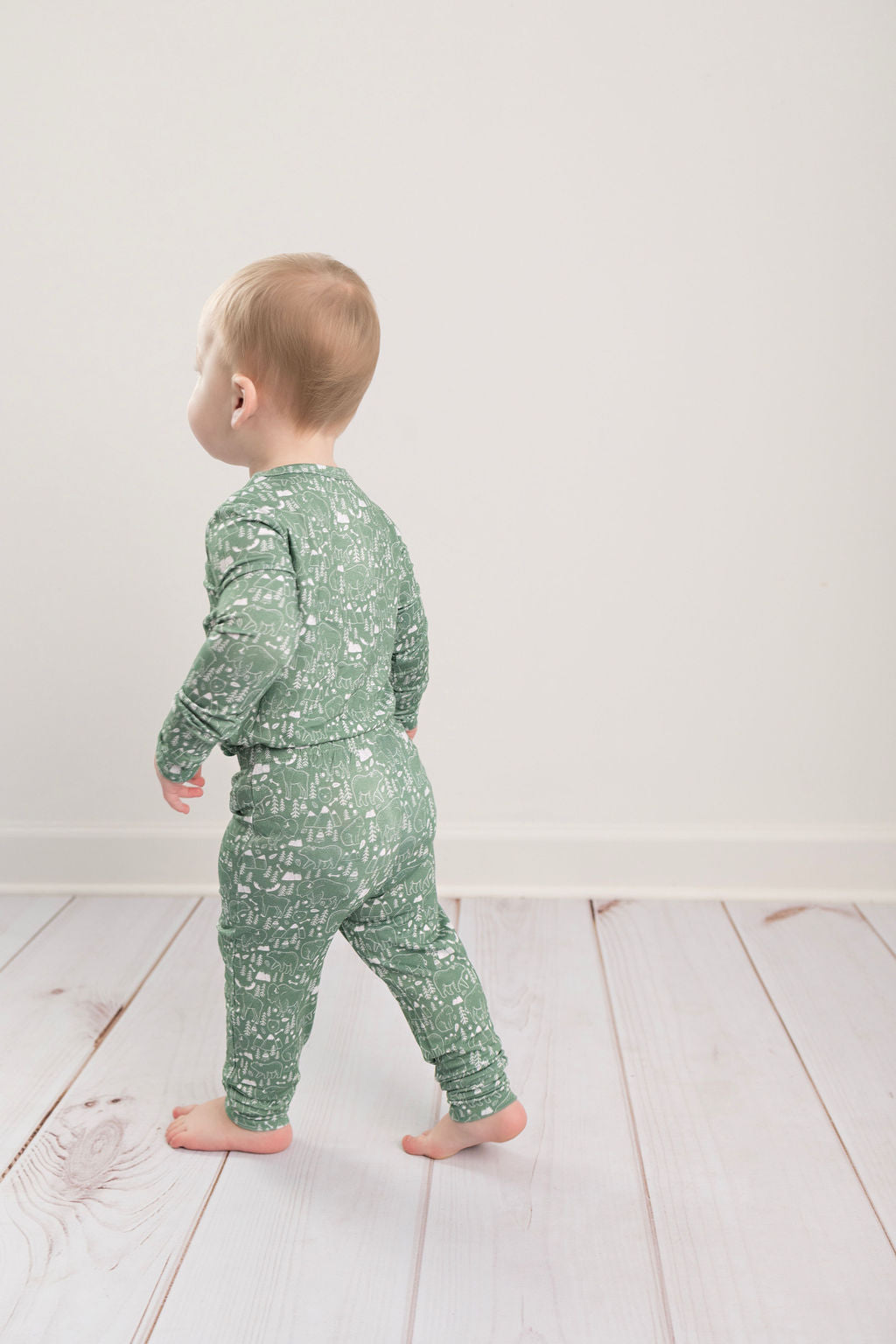 Bamboo Toddler Two-Piece Pajama Yellowstone