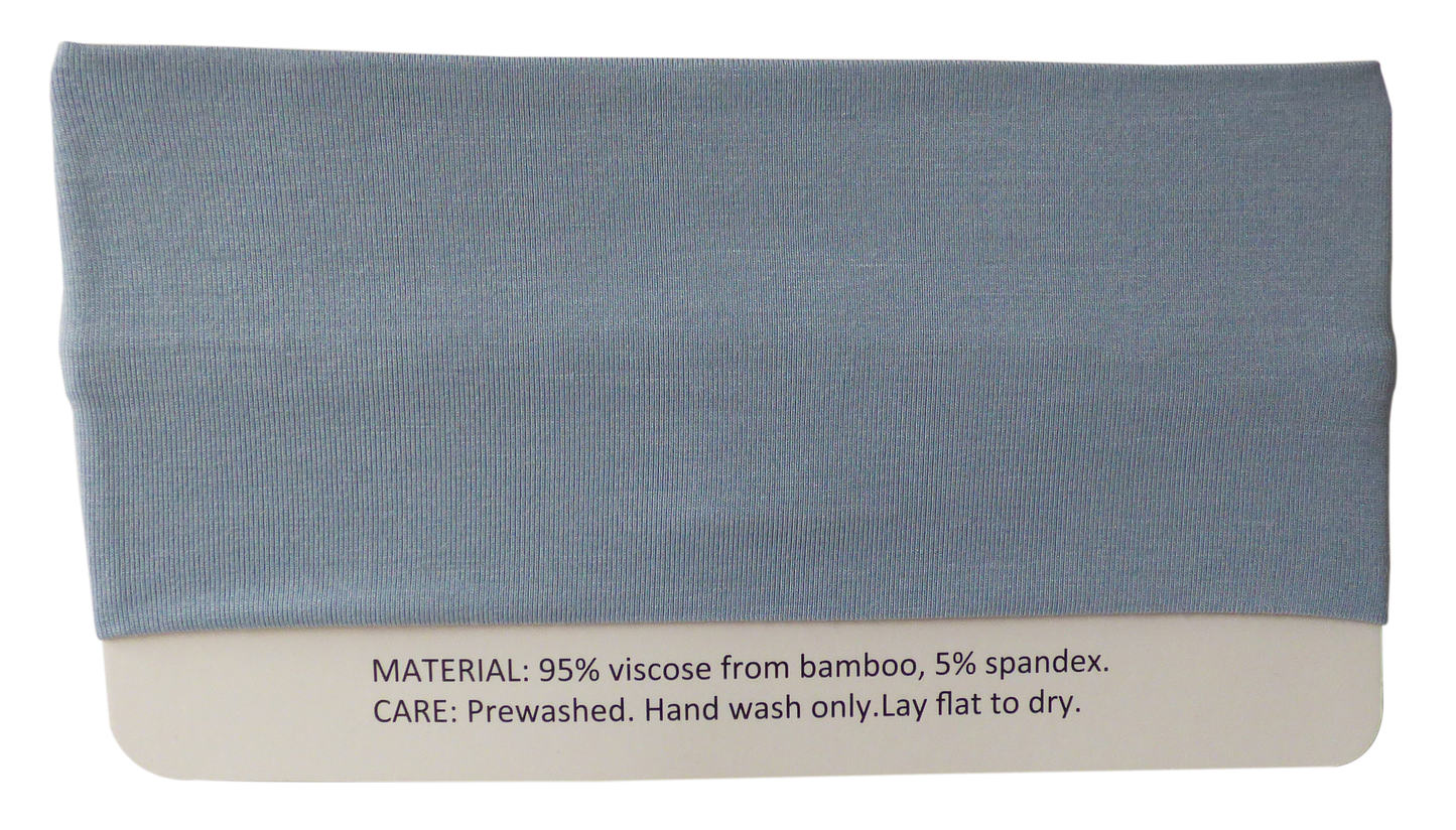 Matching Steele Blue Headband or Knot Beanie