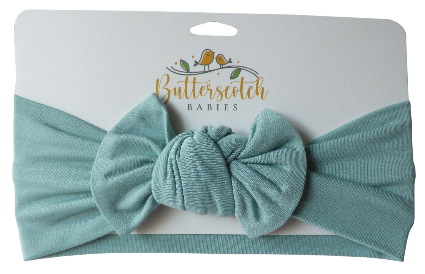 Bamboo Headband Sea Foam