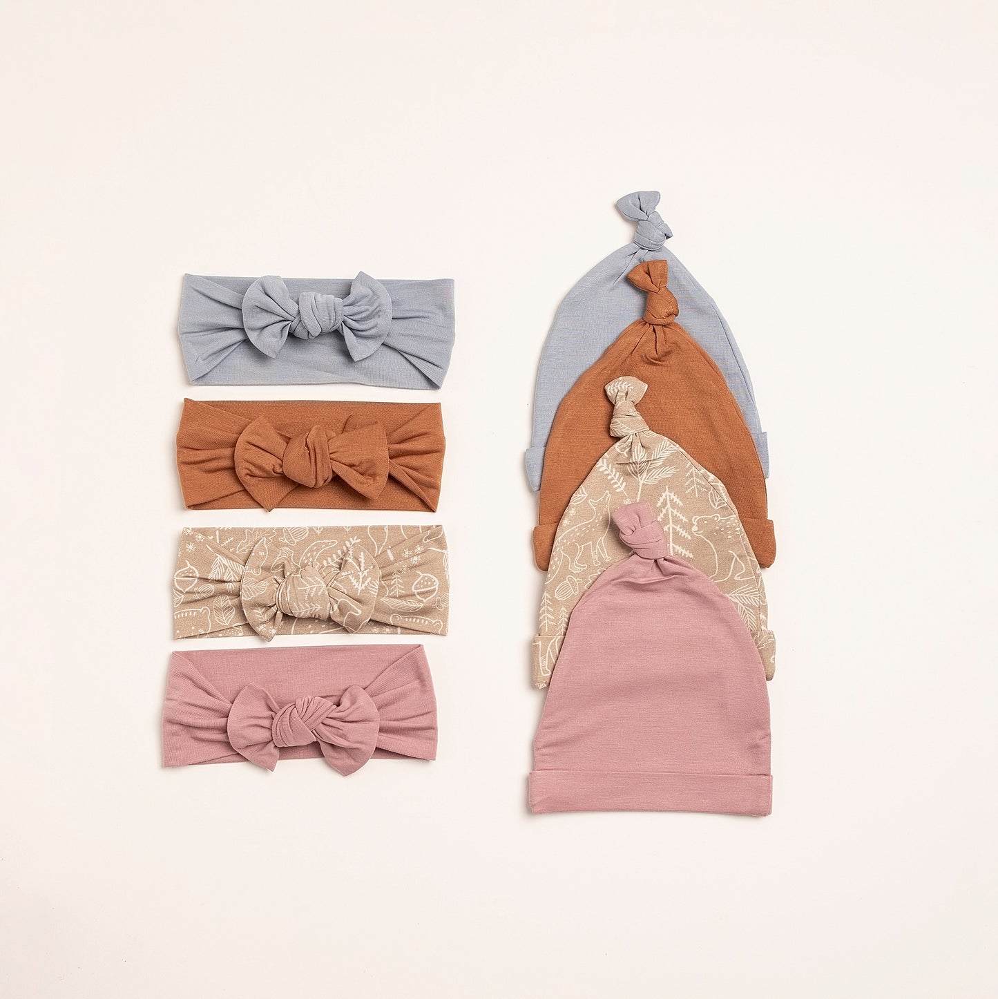 Bamboo Knot Hat Camel