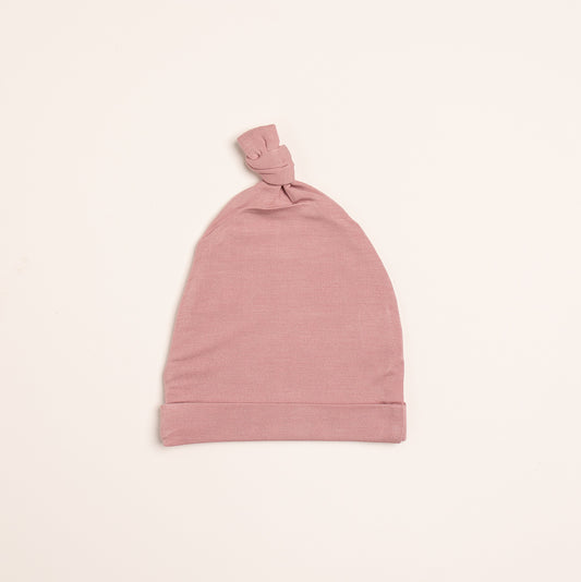 Bamboo Knot Hat Mauve