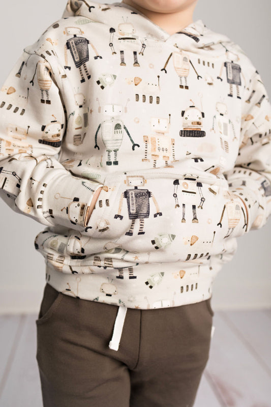 Robots Bamboo Hoodie
