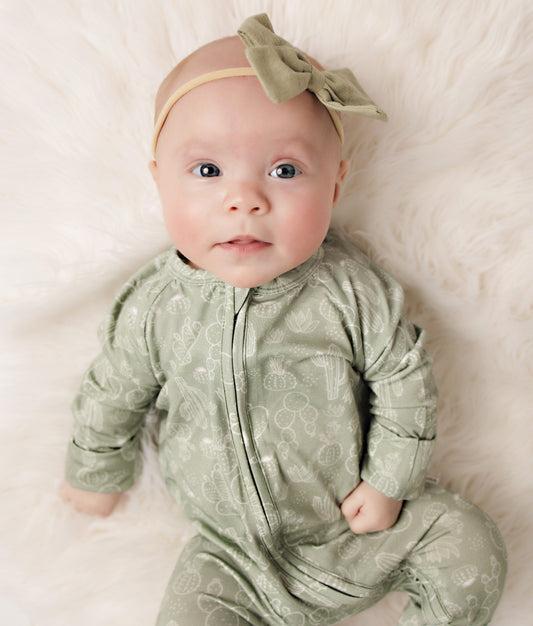 Preemie Bamboo Sleeper Sage Cactus